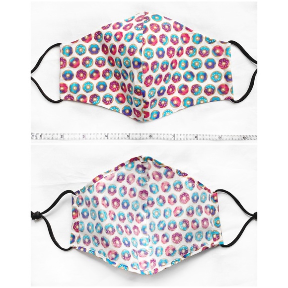 Handmade Face Mask - Cute Donuts - Picture 2 of 4